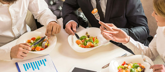 plateaux repas en entreprise