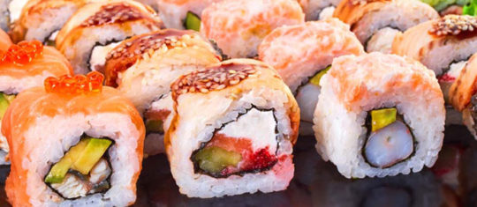 Commander du sushi en ligne